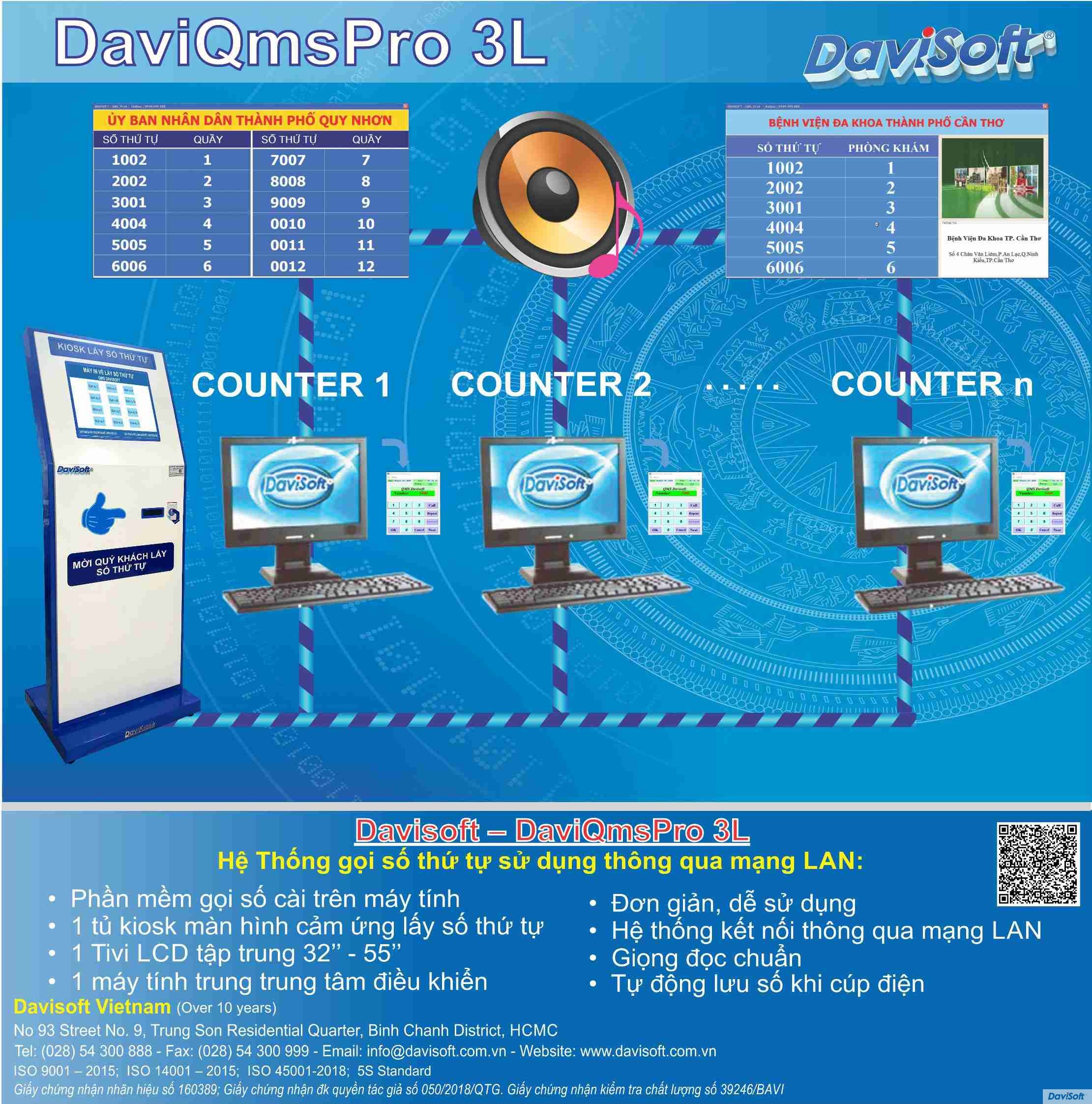 DaviQmsPro 3L - Davisoft Vietnam